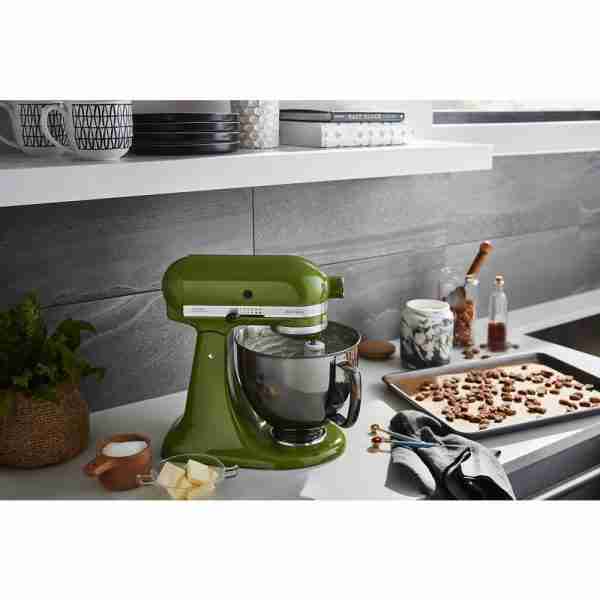 【新品 未使用】KitchenAid 9KSM3311XHW GREEN Honeydew Refurbished Artisan® Mini 3.5 Quart Tilt-Head Stand Mixer